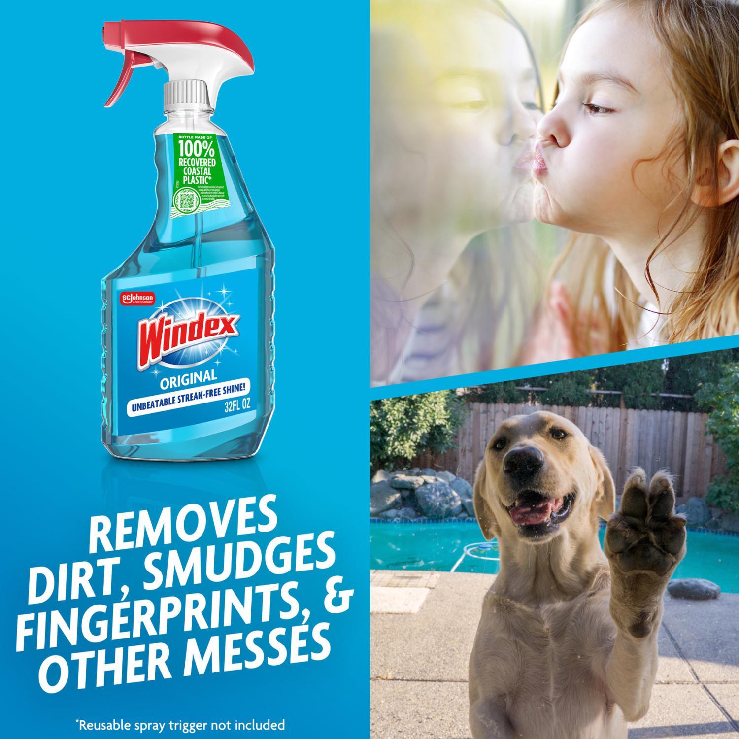 Windex Original No Scent Glass Cleaner Refill 67.6 oz Liquid