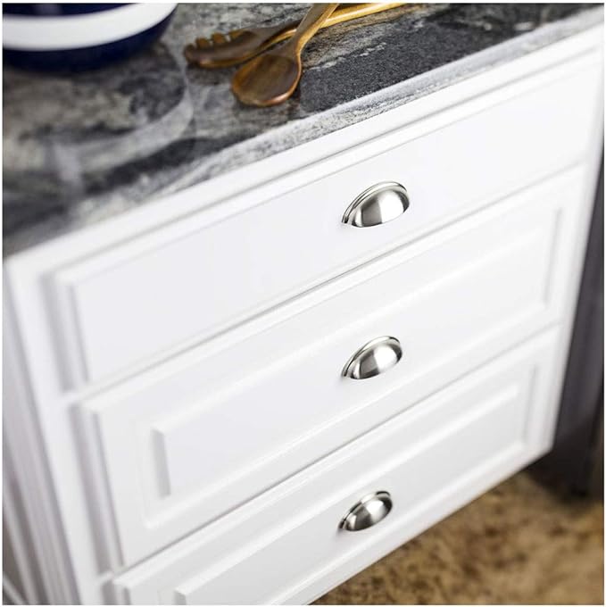 KasaWare Cabinet Pull Satin Nickel 6 pack