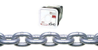 Campbell Chain Oval Link Proof Coil Chain 75 ft. L x 5/16 in. Dia. Silver Carbon Steel