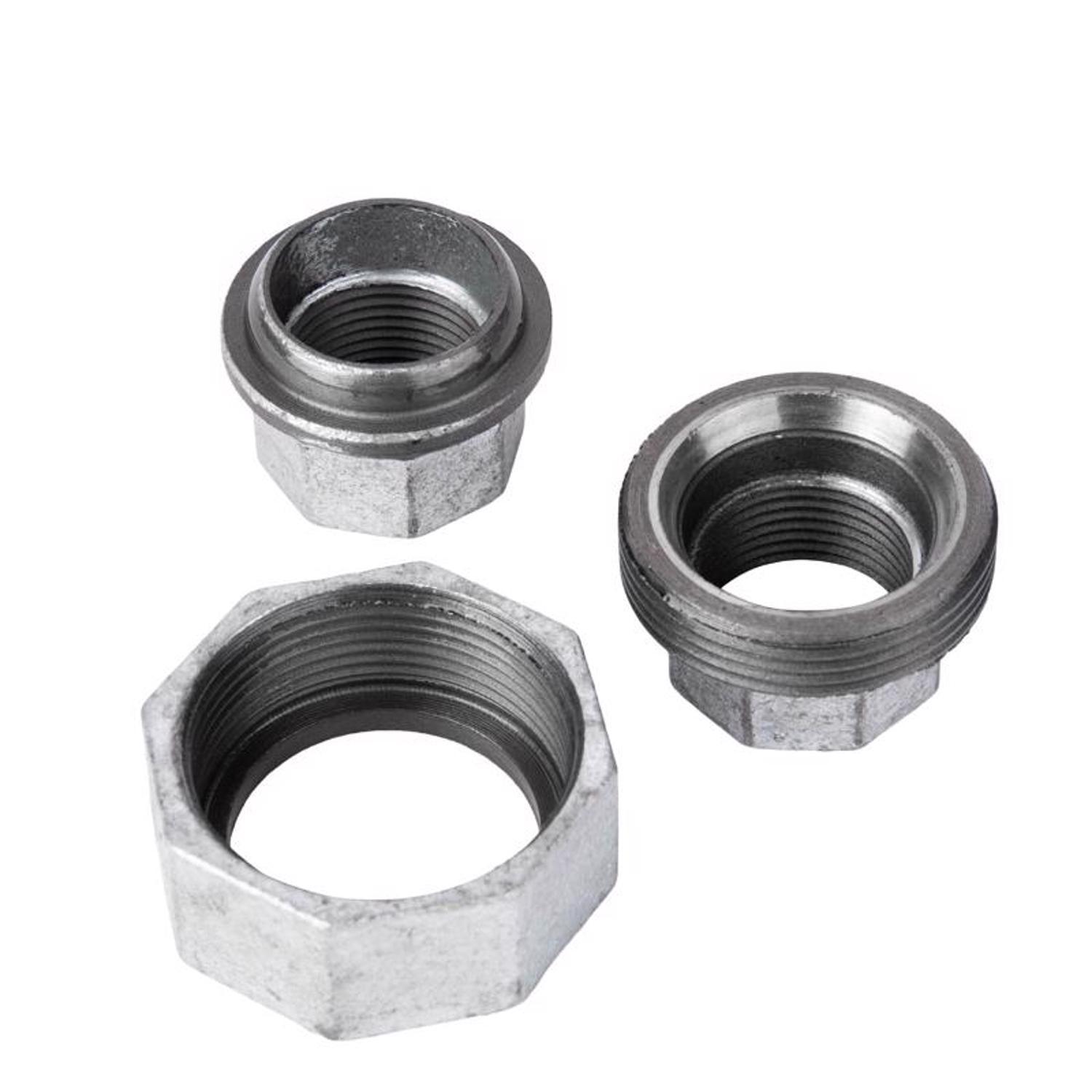 STZ Industries 2 in. FIP each X 2 in. D FIP Galvanized Malleable Iron Union