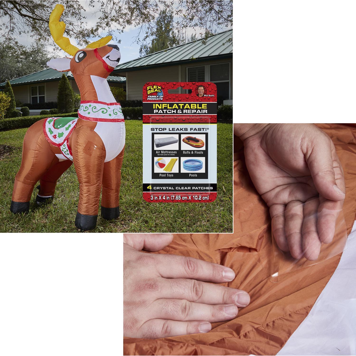 Flex Seal Family of Products Inflatable Patch & Repair 3 in. H X 4 in. L