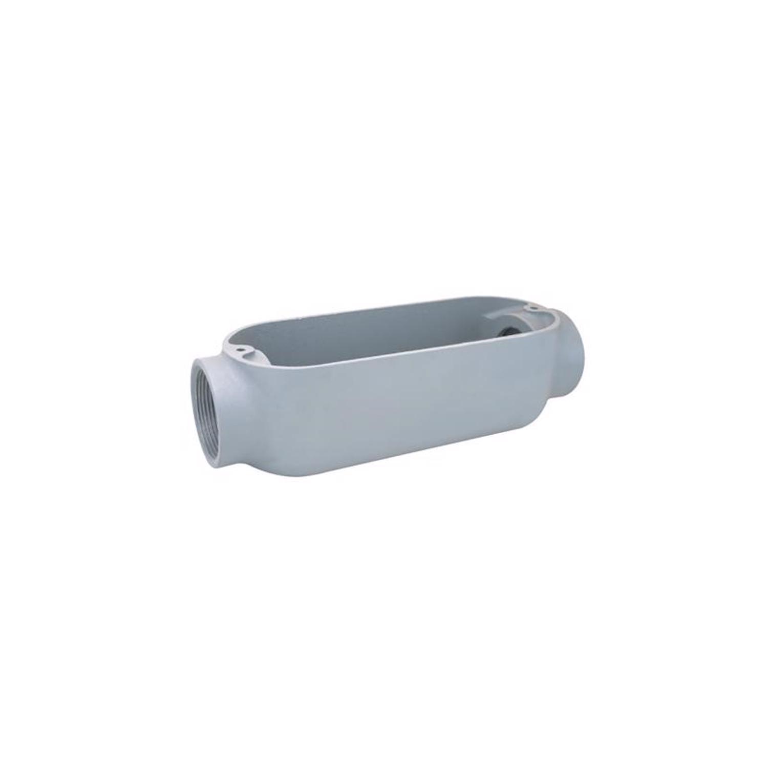 Sigma Engineered Solutions ProConnex 1/2 in. D Die-Cast Aluminum Conduit Body For Rigid 1 pk
