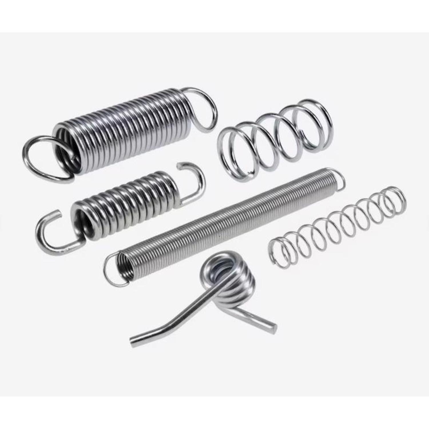 HILLMAN 4.6 in. L X 0.5 in. D Extension and Compression Assortment Spring 10 pk