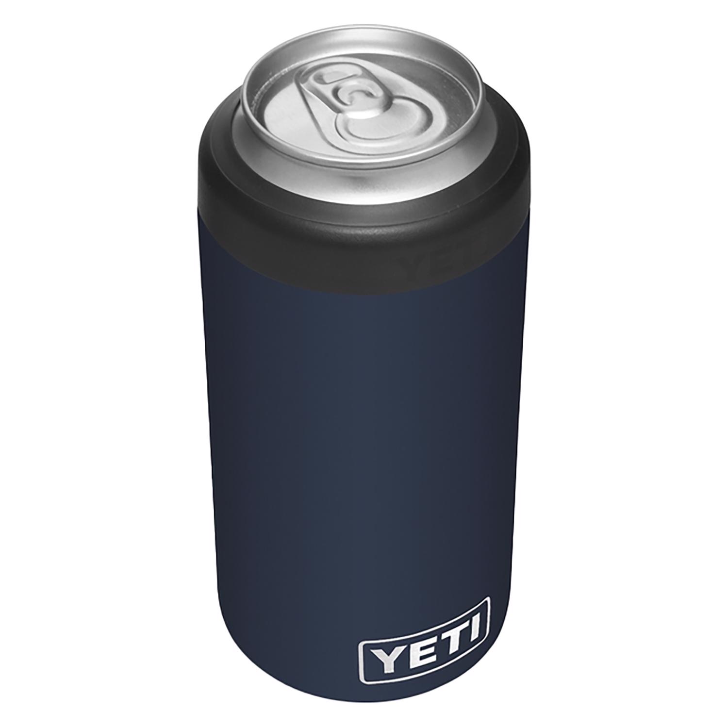 YETI Rambler 16 oz Colster Navy BPA Free Tall Can Insulator
