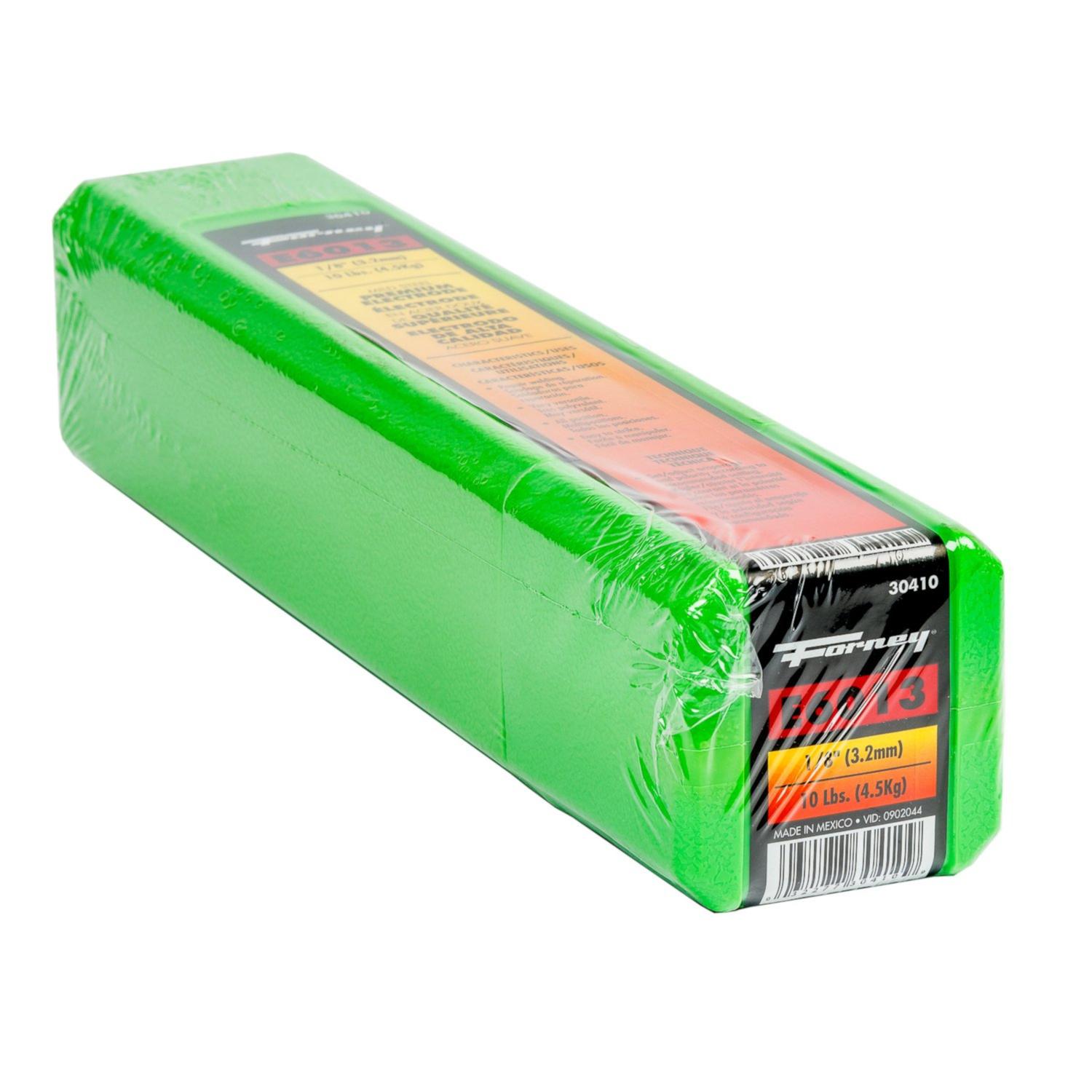 Forney 1/8 in. D X 14.6 in. L E6013 Mild Steel Welding Electrodes 83000 psi 10 lb 1 pk