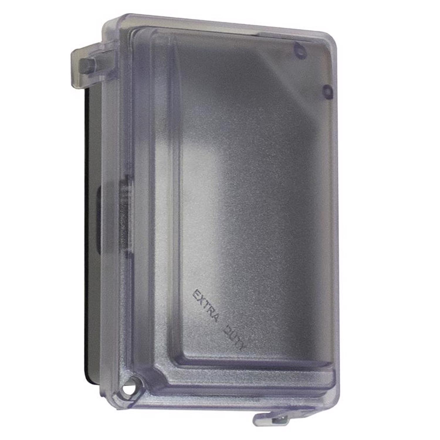 Sigma Engineered Solutions Rectangle Plastic 1 gang 5.98 in. H X 4.02 in. W Weatherproof Cover
