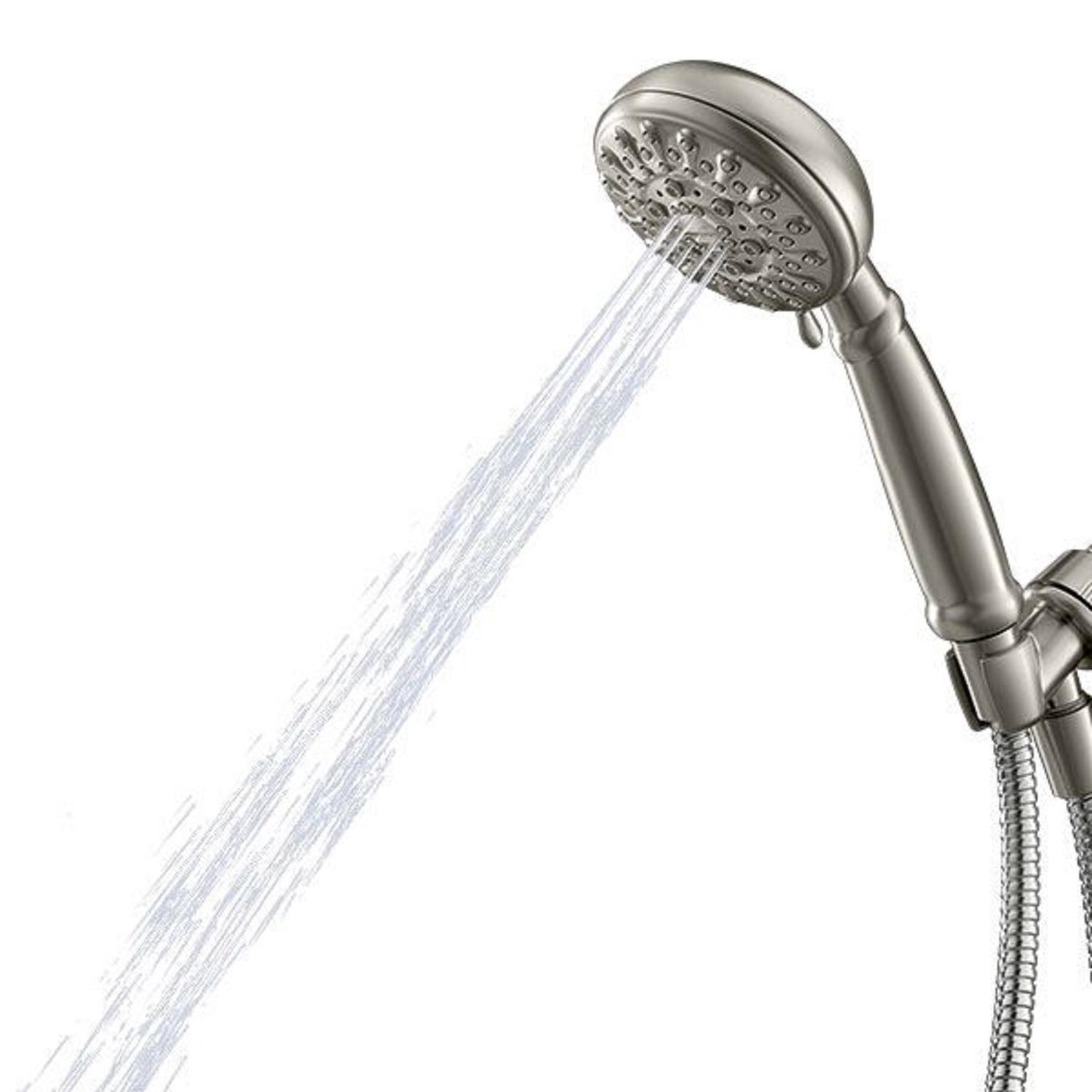 Moen Banbury Brushed Nickel 5 settings Handheld Showerhead 1.75 gpm