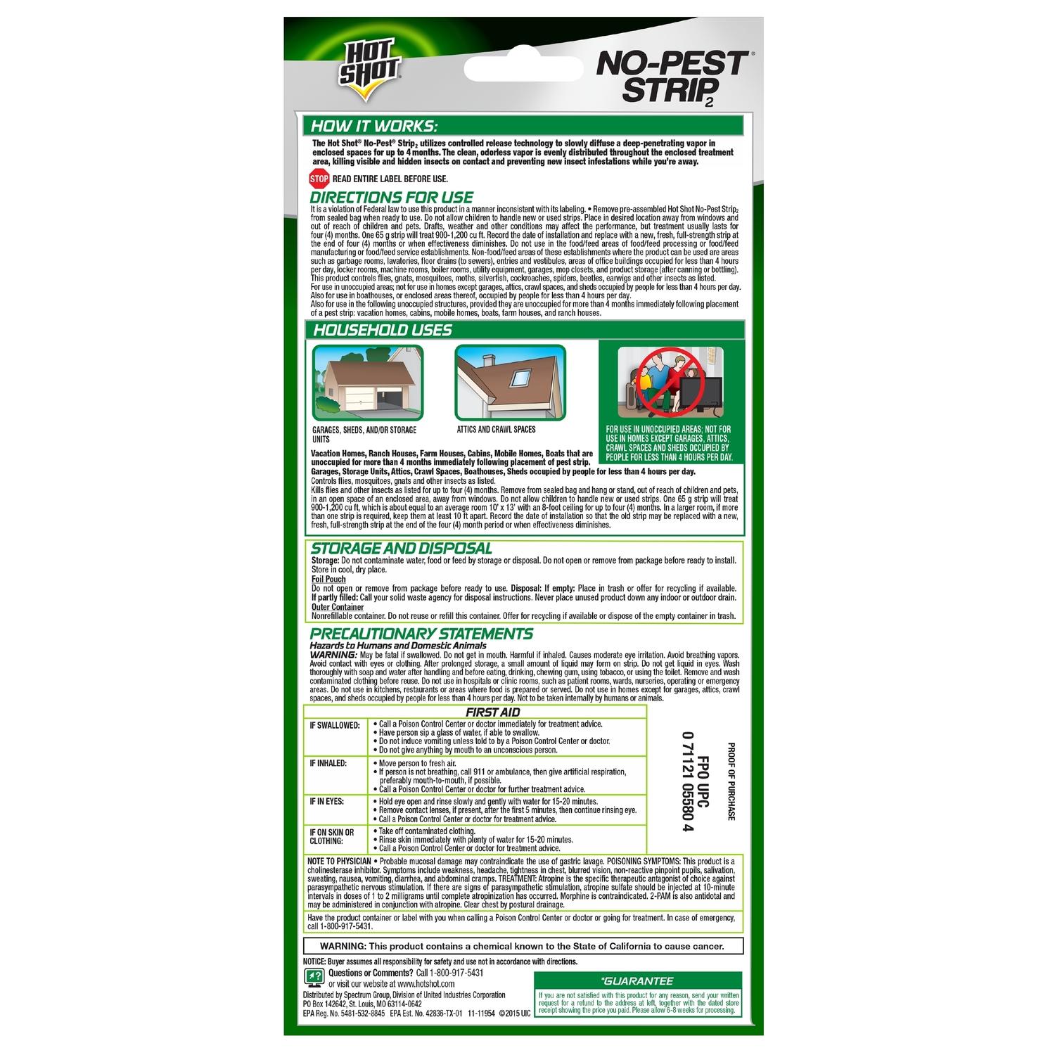 Hot Shot No-Pest Insect Killer 2.29 oz