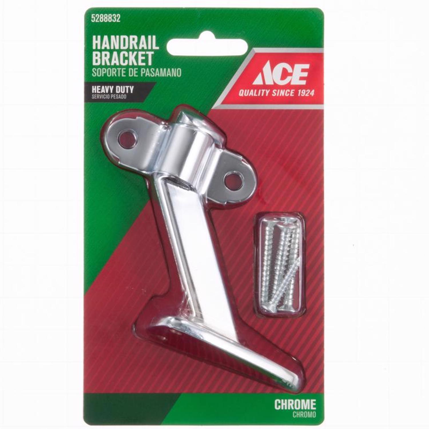 Ace Silver Steel Handrail Bracket