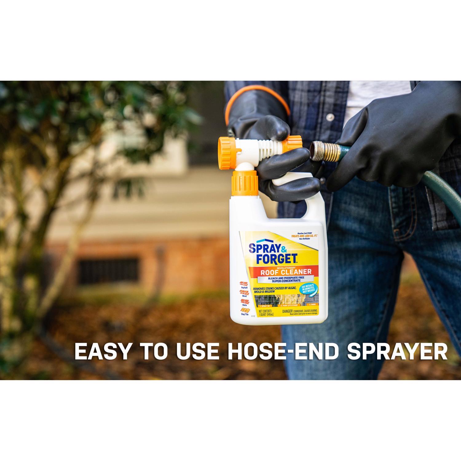Spray & Forget Roof Cleaner 32 oz Liquid