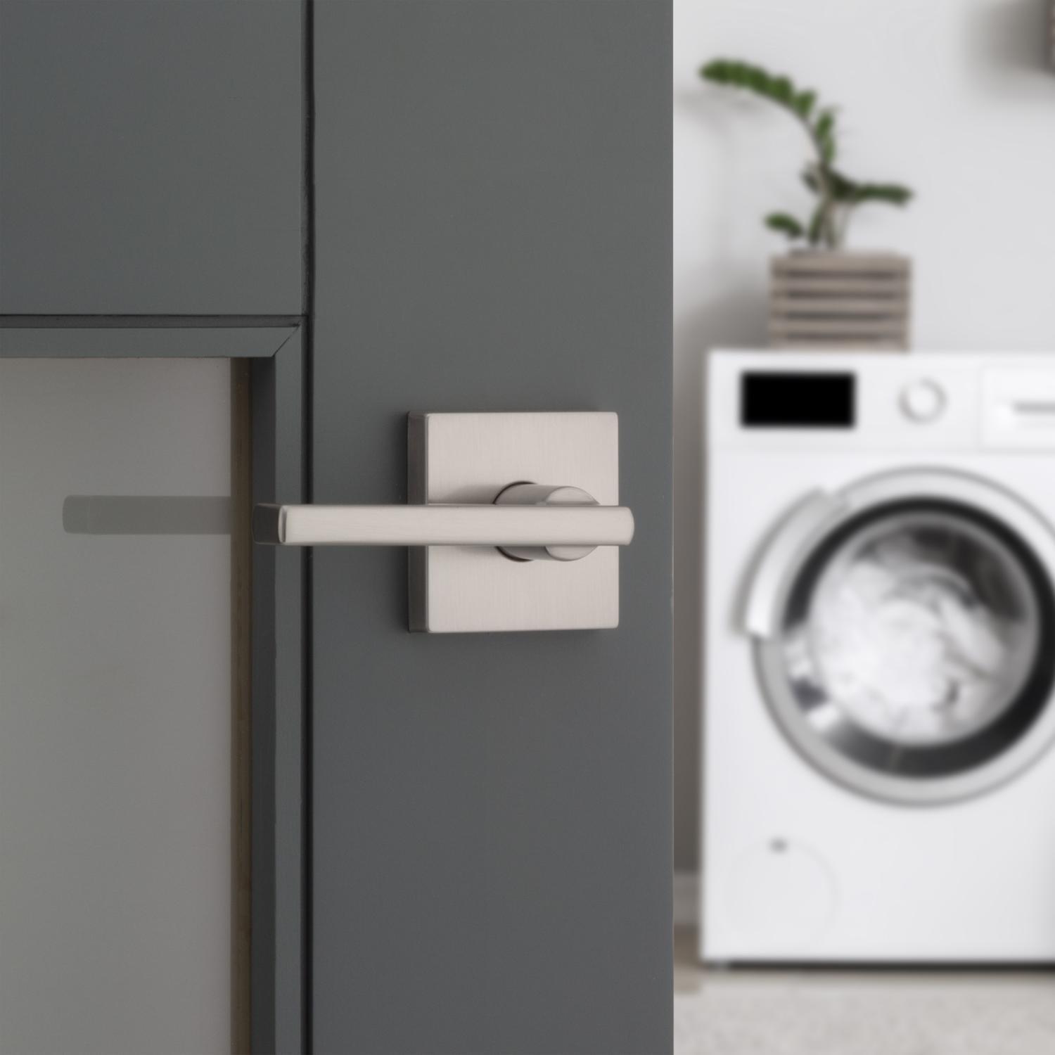 Kwikset Halifax Satin Nickel Privacy Lever Right or Left Handed
