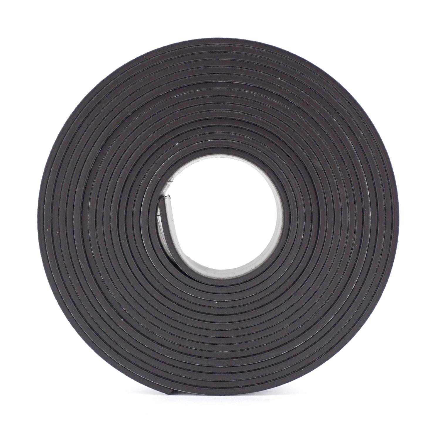 Magnet Source 120 in. L X 1 in. W Black Magnetic Tape