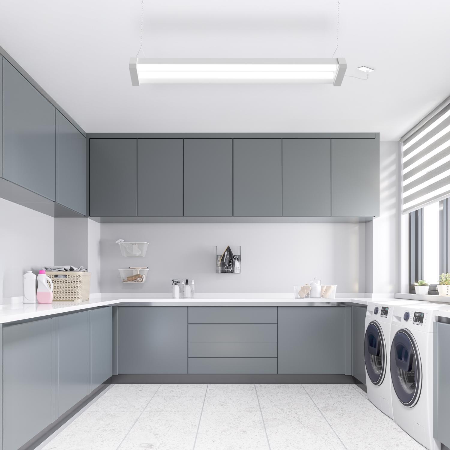 Feit SHOP 48 in. 2-Light each 45 W LED Utility Light