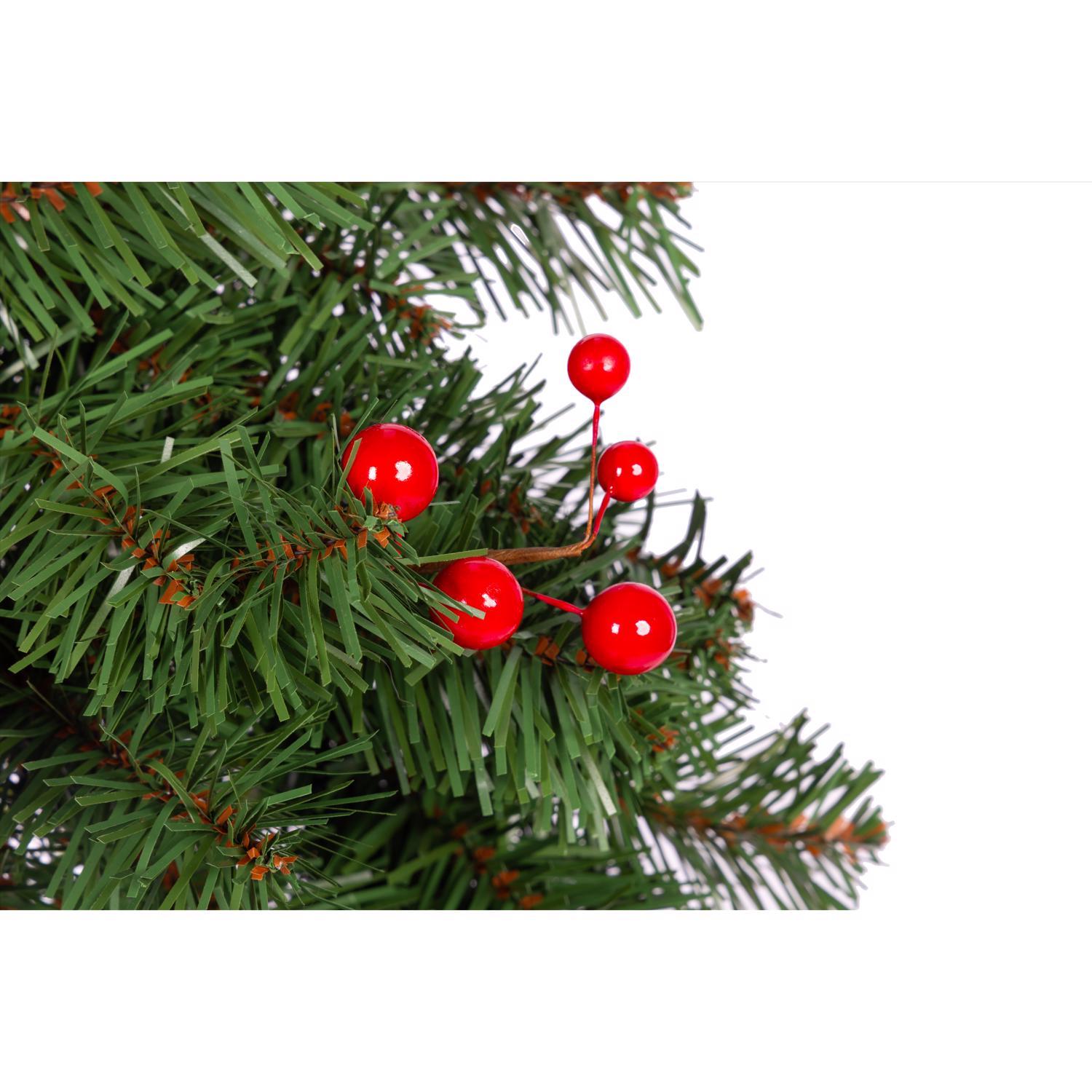 Holiday Bright Lights 30 in. D Memorial Christmas Wreath