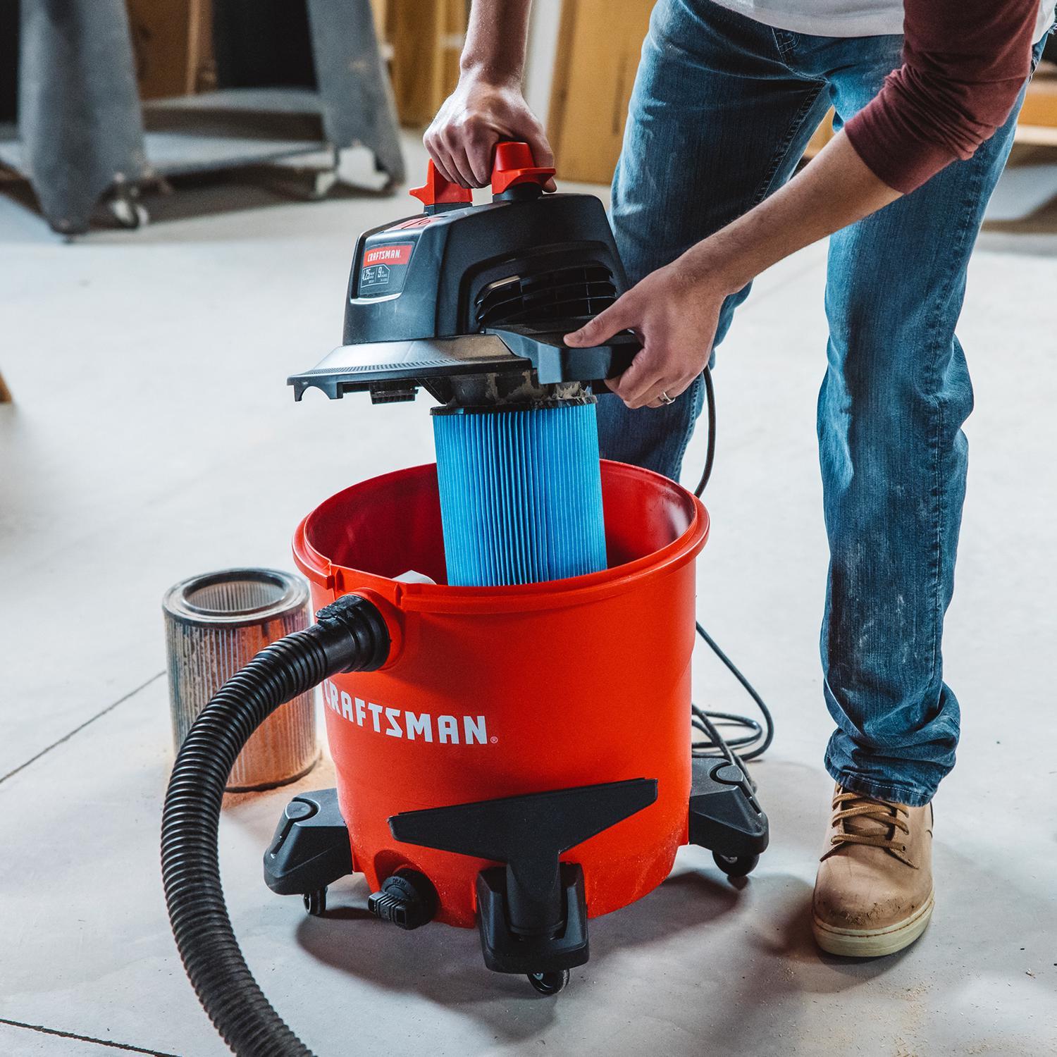 Craftsman 6.75 in. D Fine Dust Wet/Dry Vac Cartridge Filter 5-20 gal 1 pc