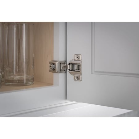 KasaWare 1/2 in. Overlay Compact Hinge, 2-pack