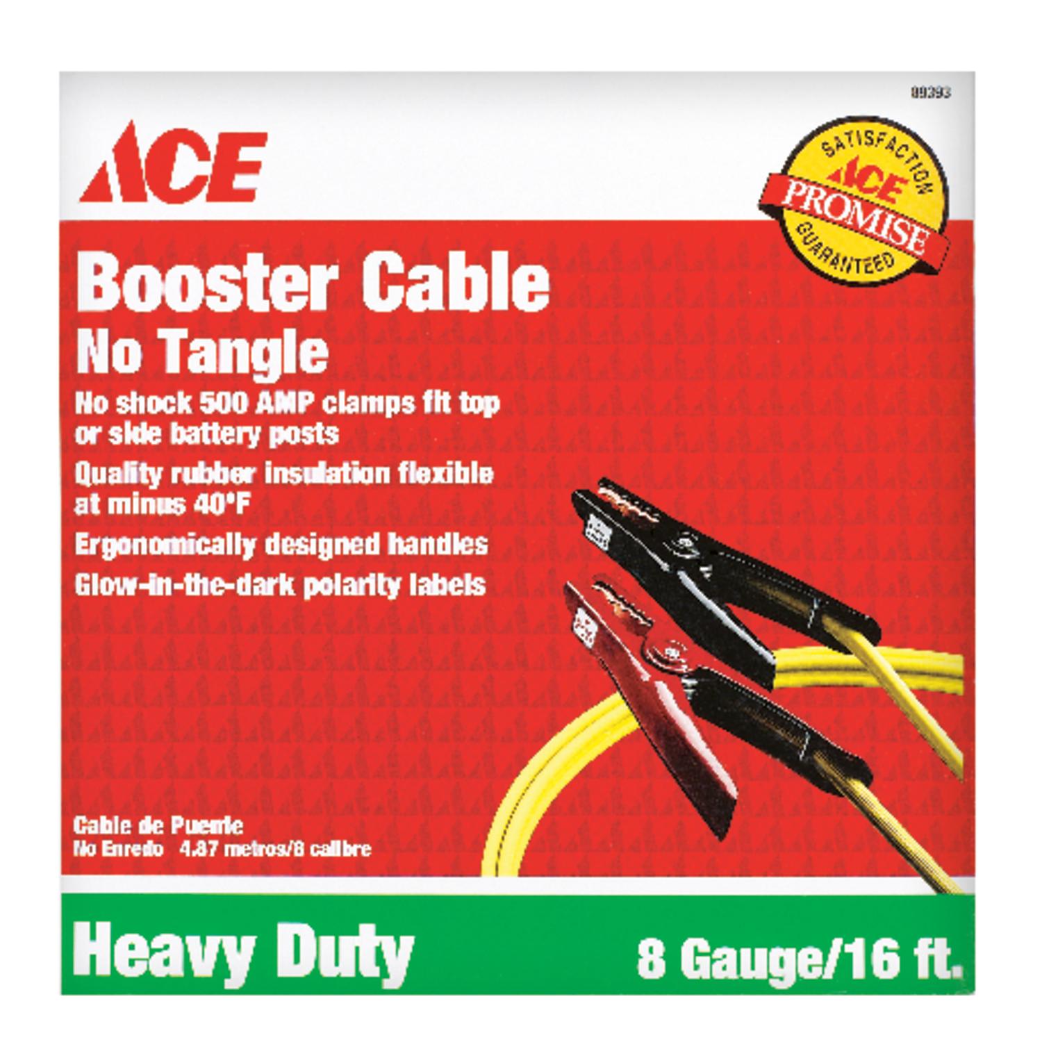 ACE 16 ft. 8 Ga. Booster Cable 275 amps