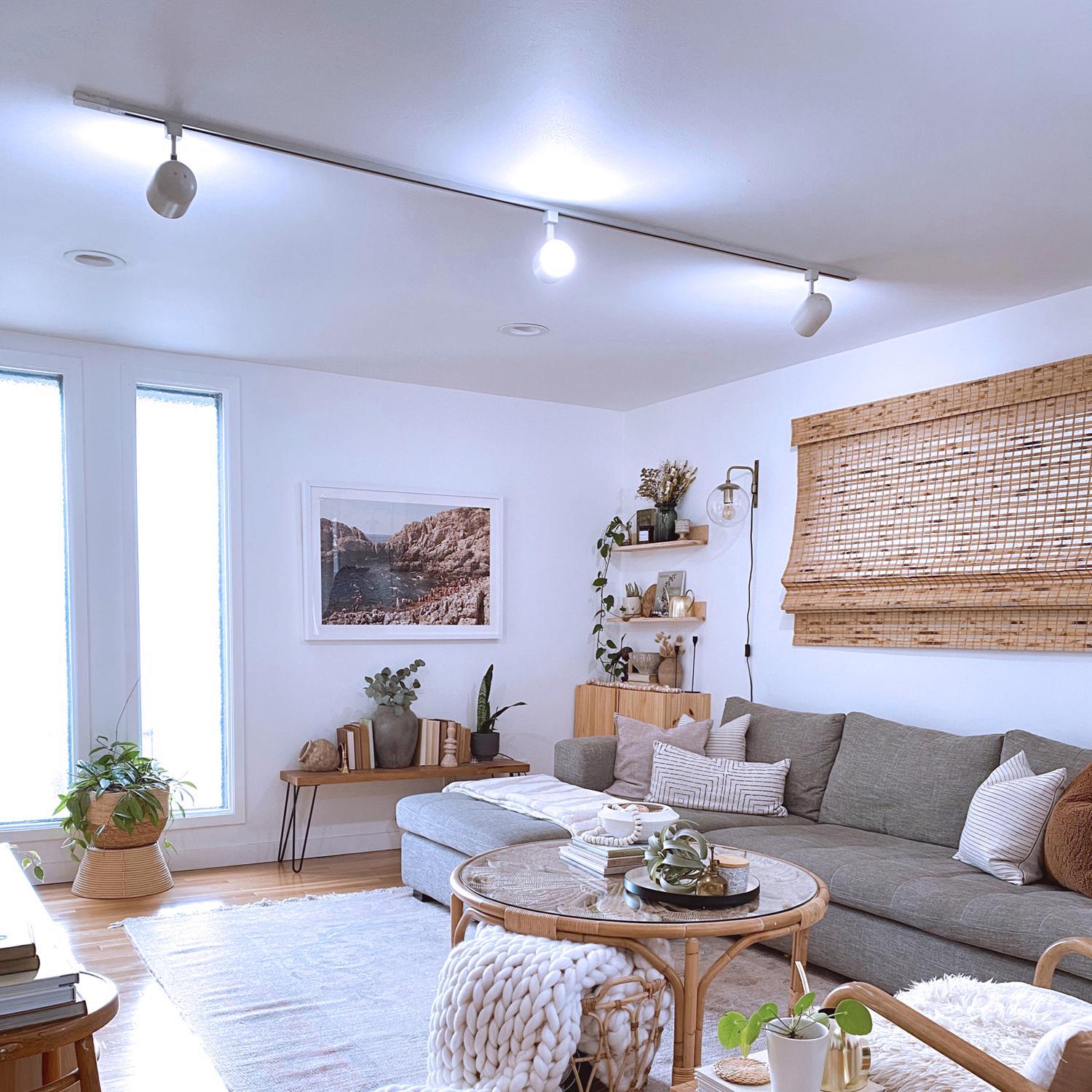 Feit A19 E26 (Medium) Smart-Enabled LED Bulb Adjustable White 60 Watt Equivalence 3 Pack