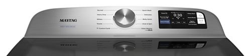 Maytag 5.2 Cu. Ft. Top Load Agitator Washer with Extra Power and Smart Appliance