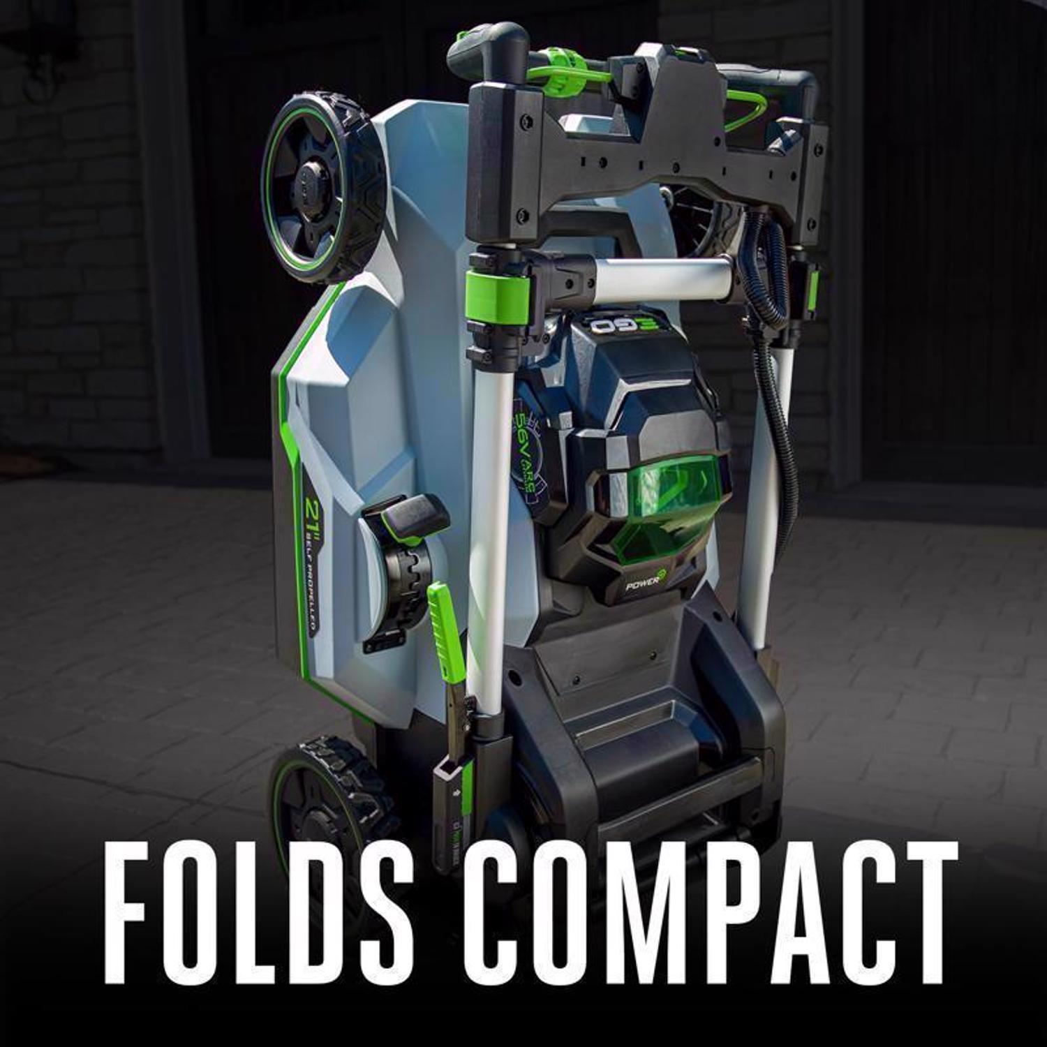 EGO Power+ LM2135SP 21 in. 56 V Battery Self-Propelled Lawn Mower Kit (Battery & Charger) W/ 7.5 AH BATTERY