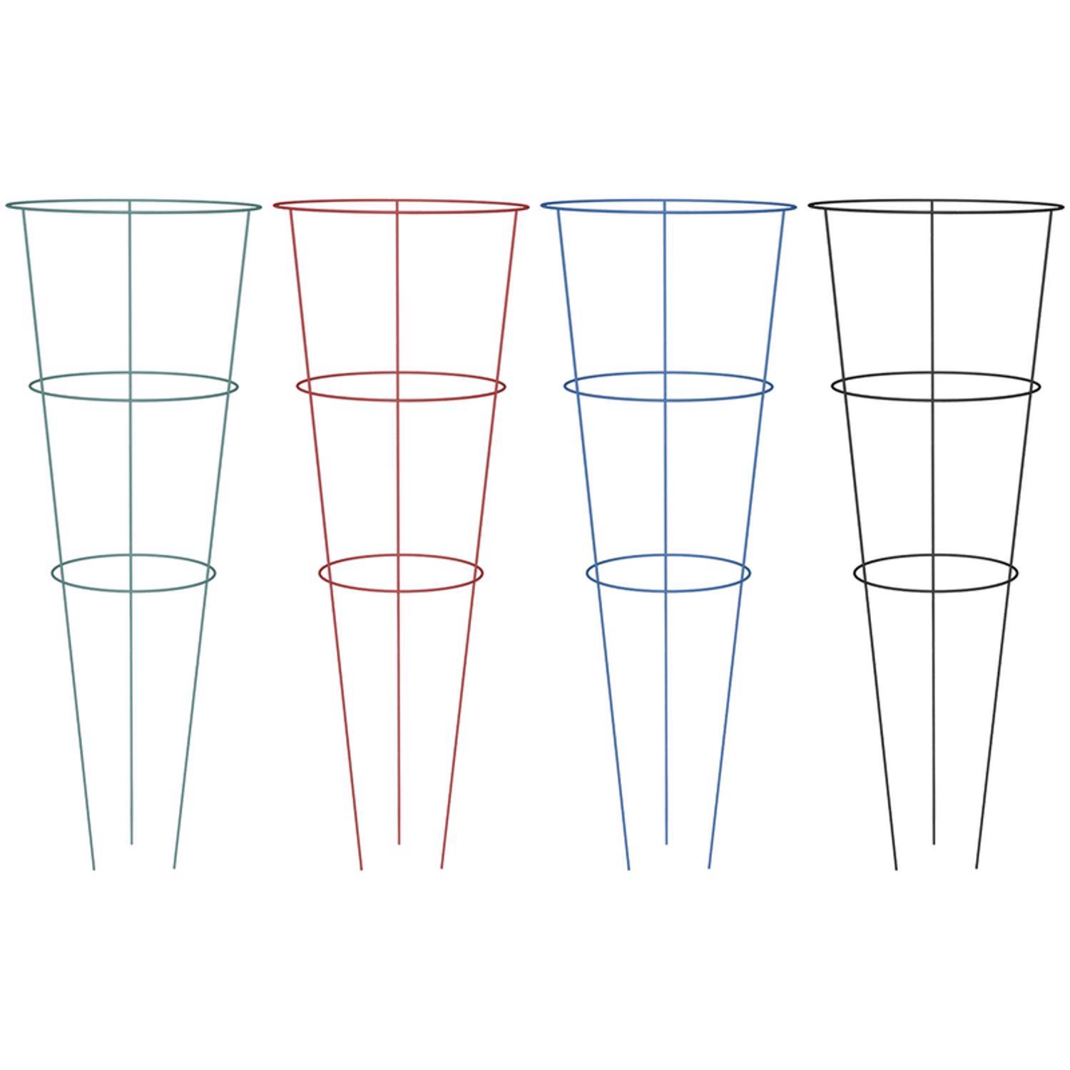 Panacea Vivid 42 in. H X 16 in. W Assorted Steel Tomato Cage