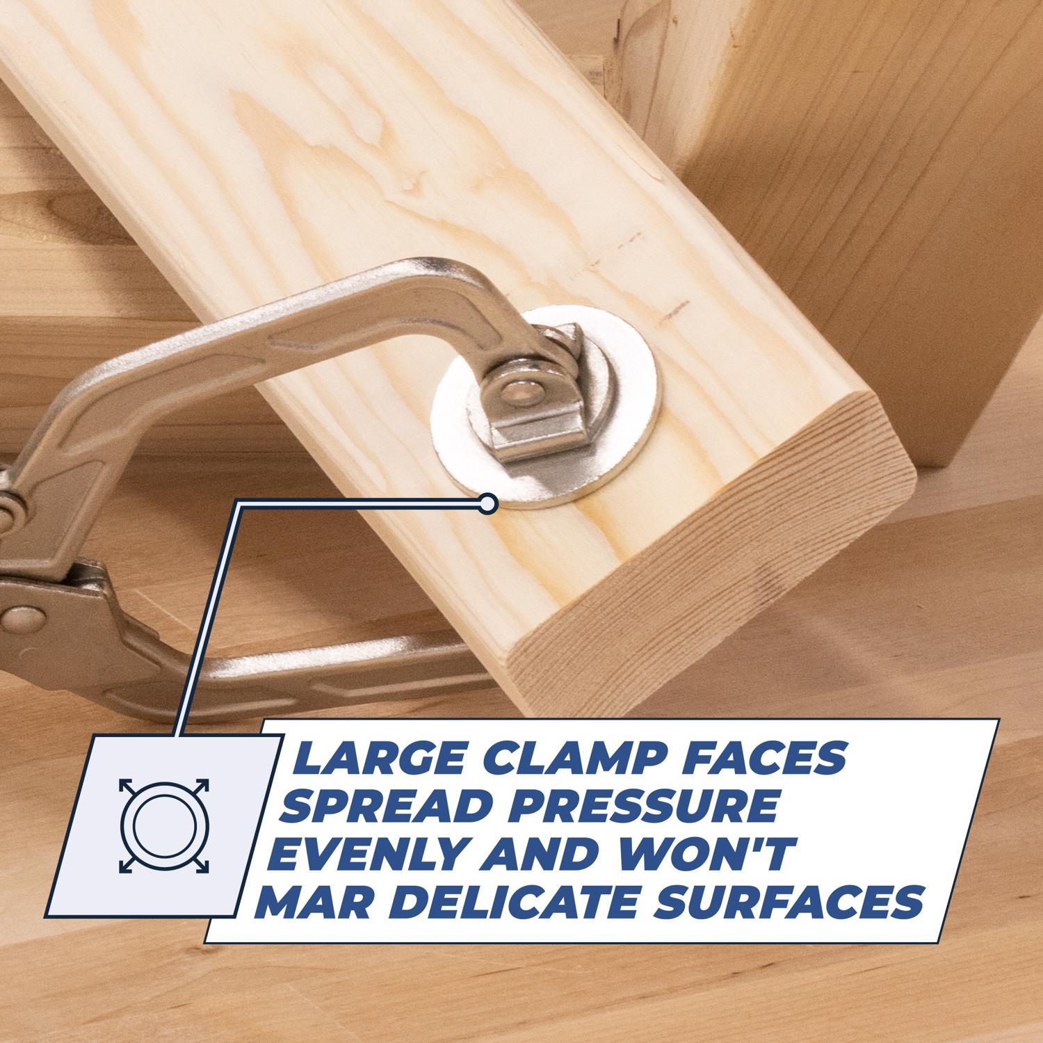 Kreg Automaxx 3 in. X 3 in. D Wood Project Clamp 450 lb 1 pc