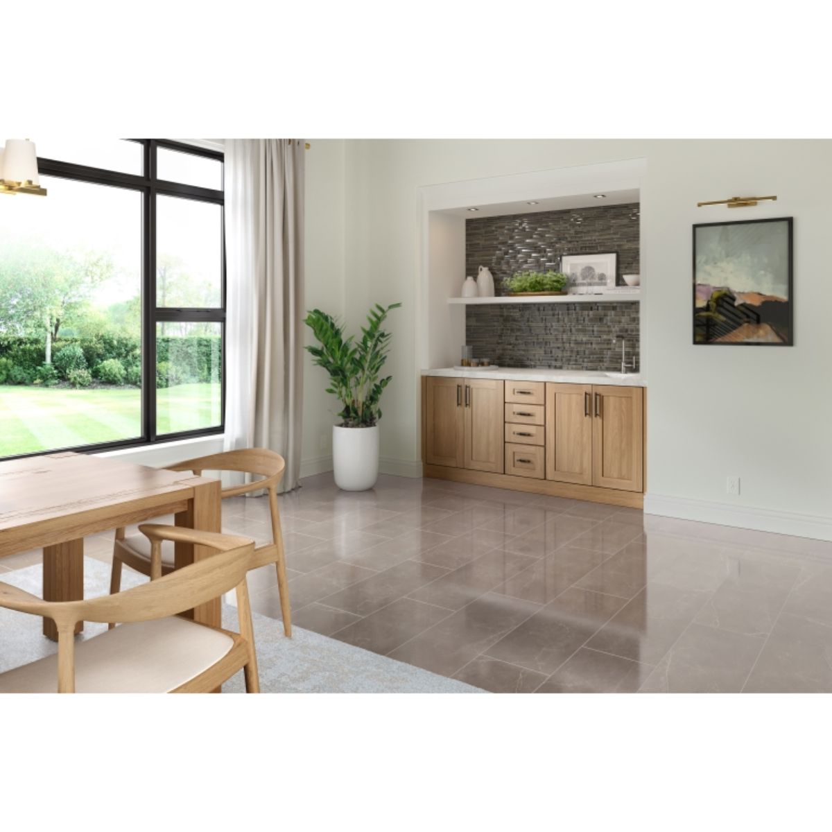 Emser Tile Sterlina II Henna Polished 12X24