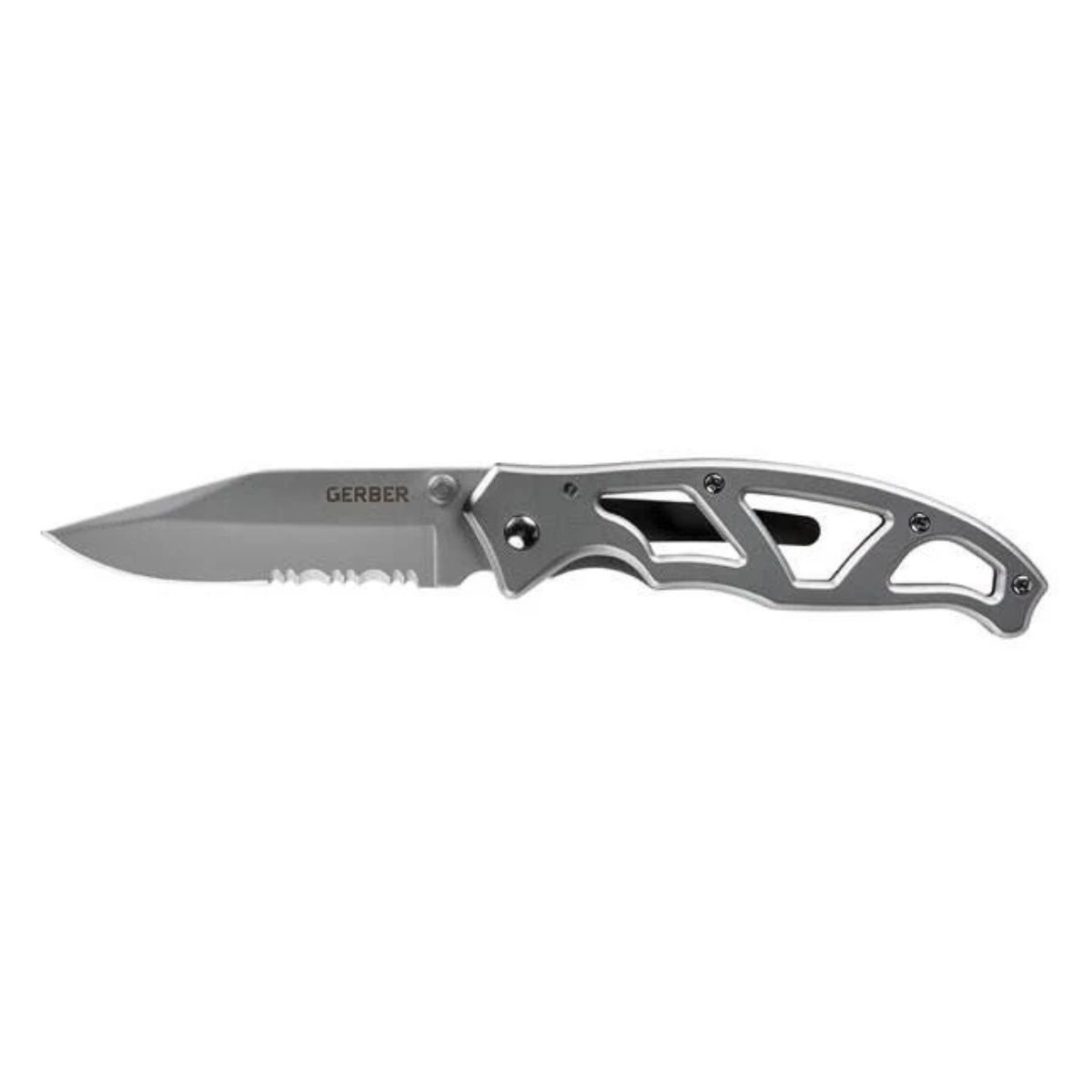 Gerber Knife Folding 3.01 in. Blade Silver