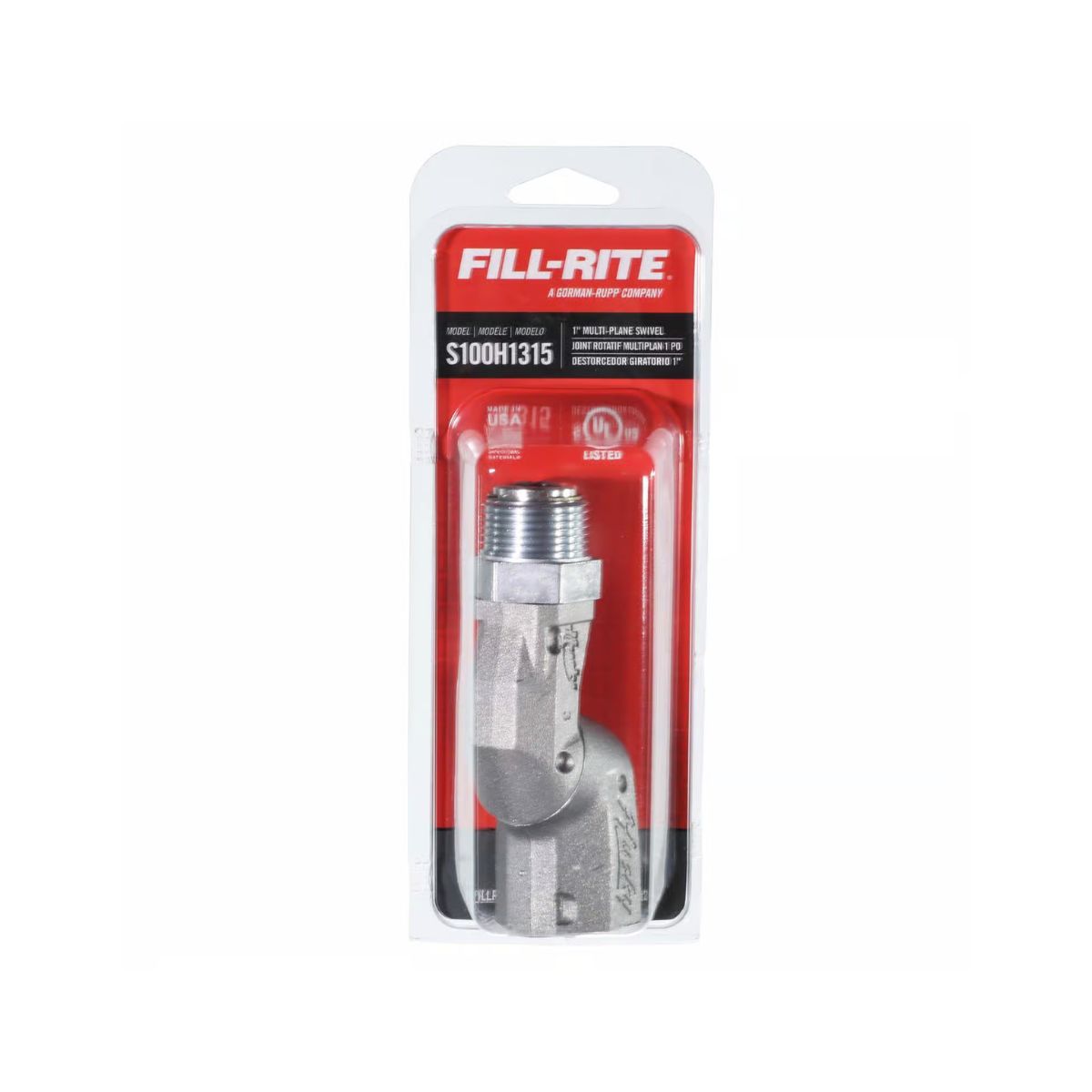 Fill-Rite Aluminum Multi-Plane Swivel 1
