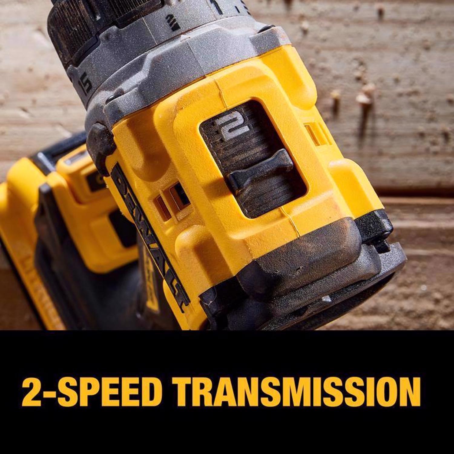 DeWalt 20V MAX XR POWERSTACK 1/2 in. Brushless Cordless Drill/Driver Kit (Battery & Charger)