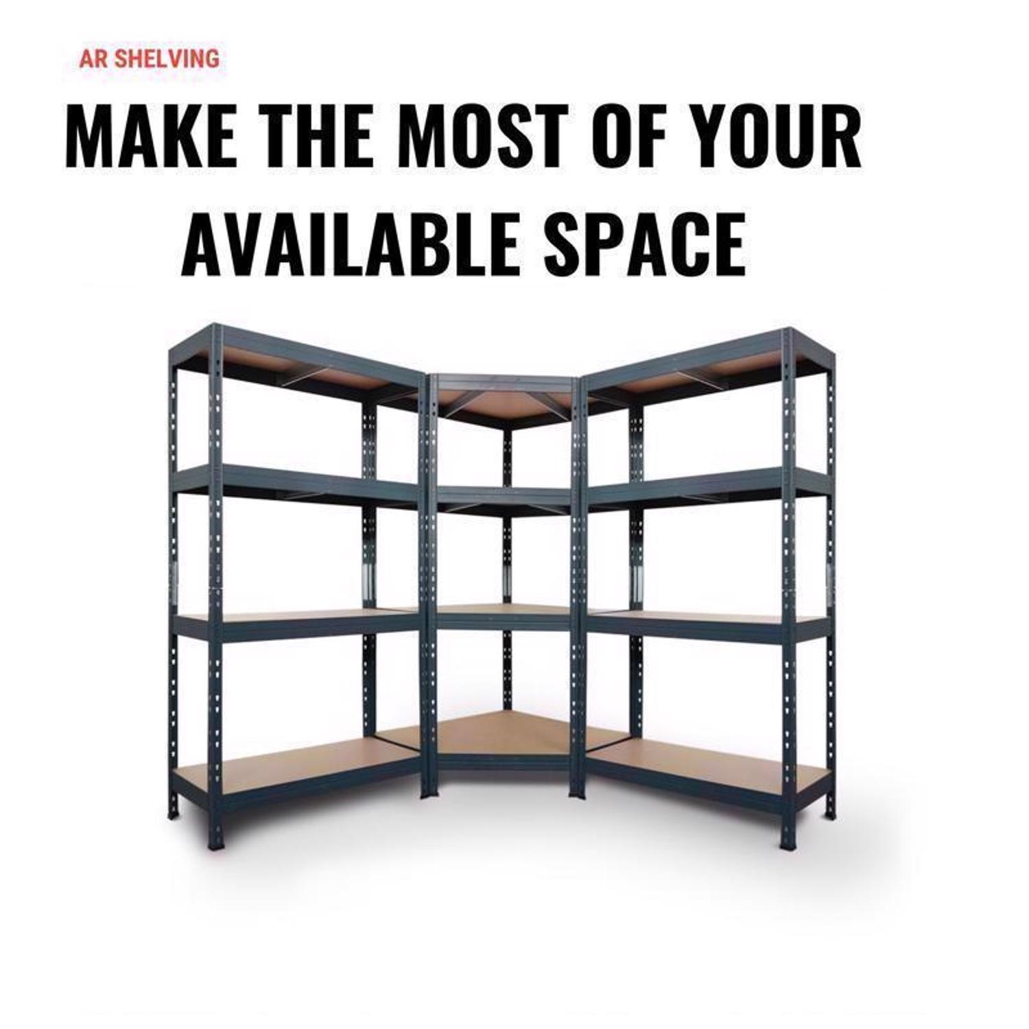 Ar Shelving Garage Series 71 in. H X 35.7 in. W X 18 in. D Metal Shelving Unit