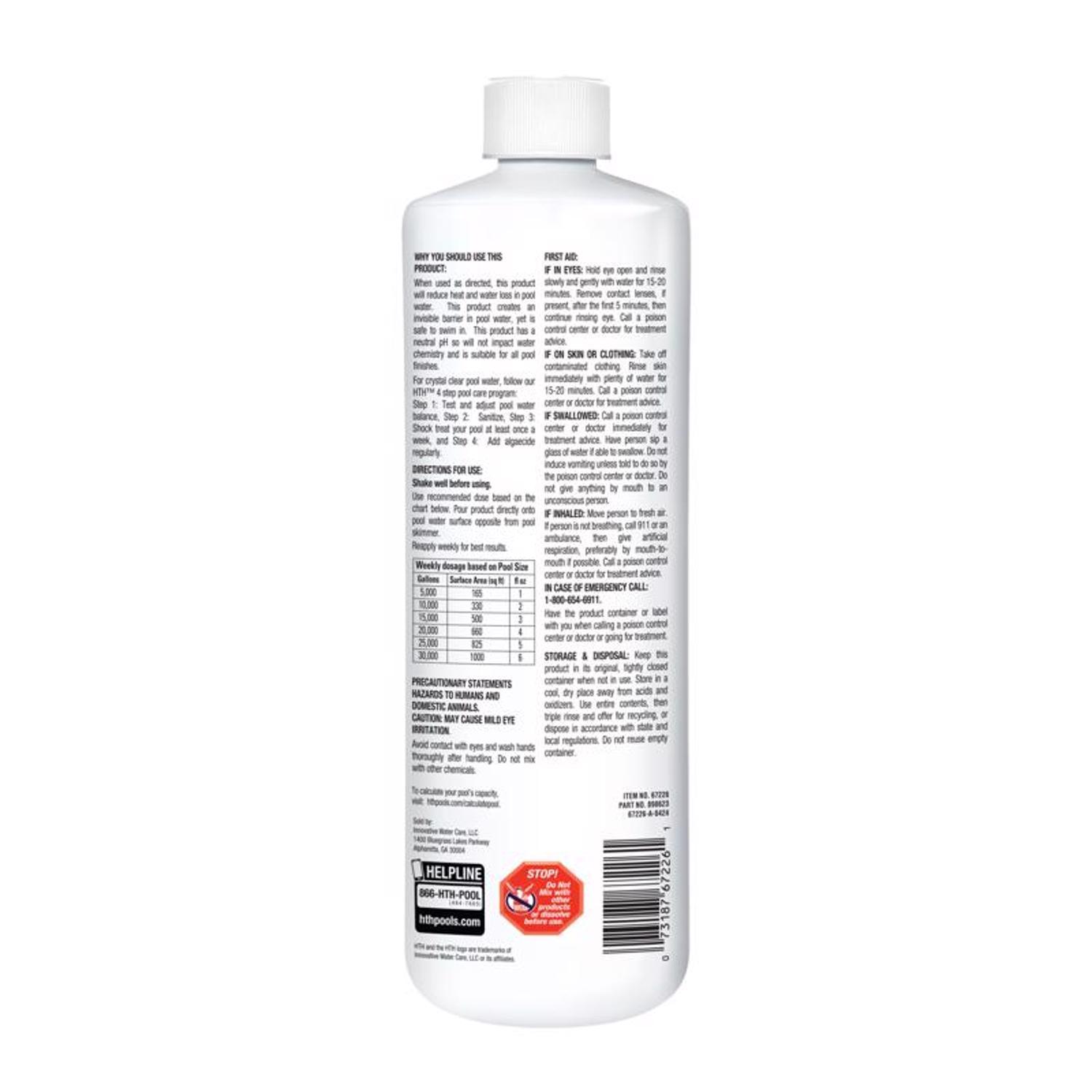 HTH Pool Care Liquid Solar Covers 1 qt