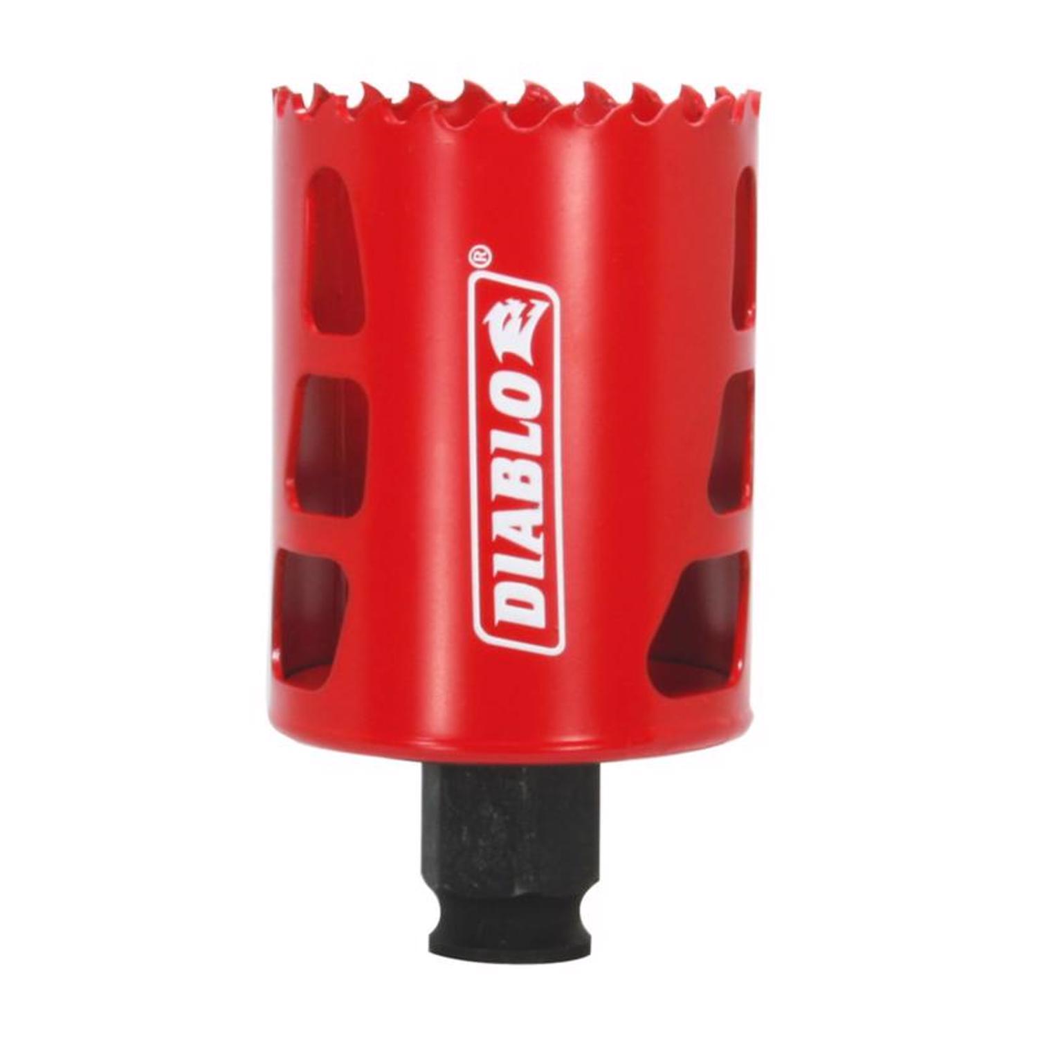 Diablo Snap-Lock Plus 2 in. Bi-Metal 2-3/8 in. L Hole Saw Arbor Included