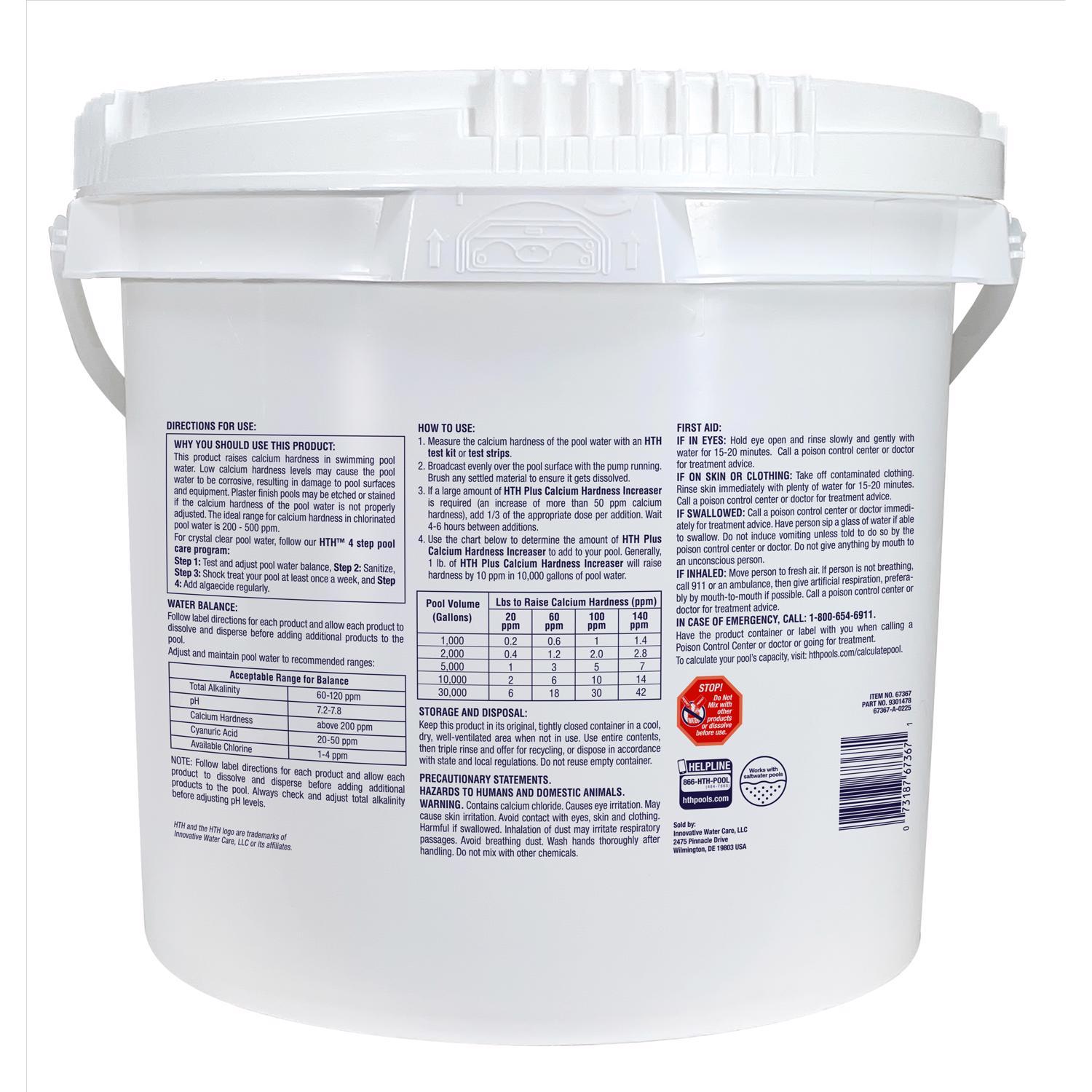 HTH PLUS Calcium Hardness Increaser 25 lb