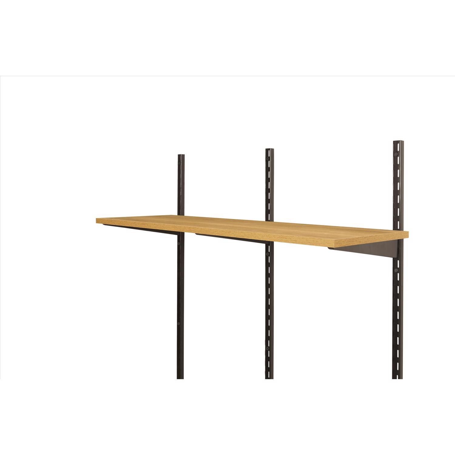 Rubbermaid 5/8 in. H X 36 in. W X 12 in. D Golden Oak Wood Shelf Board