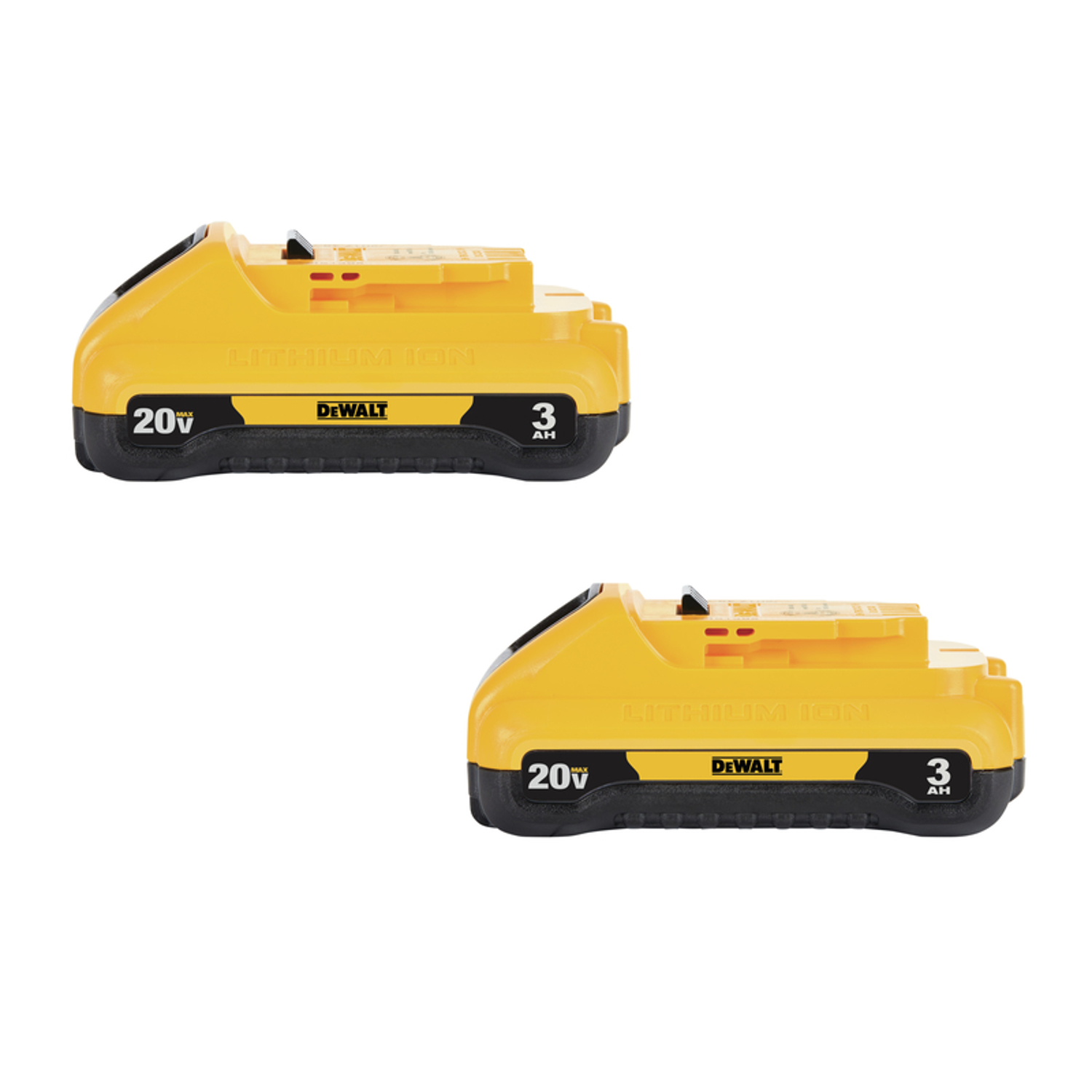 DEWALT 20V MAX DCB230-2 20 V 3 Ah Lithium-Ion Compact Battery Pack 2 pc