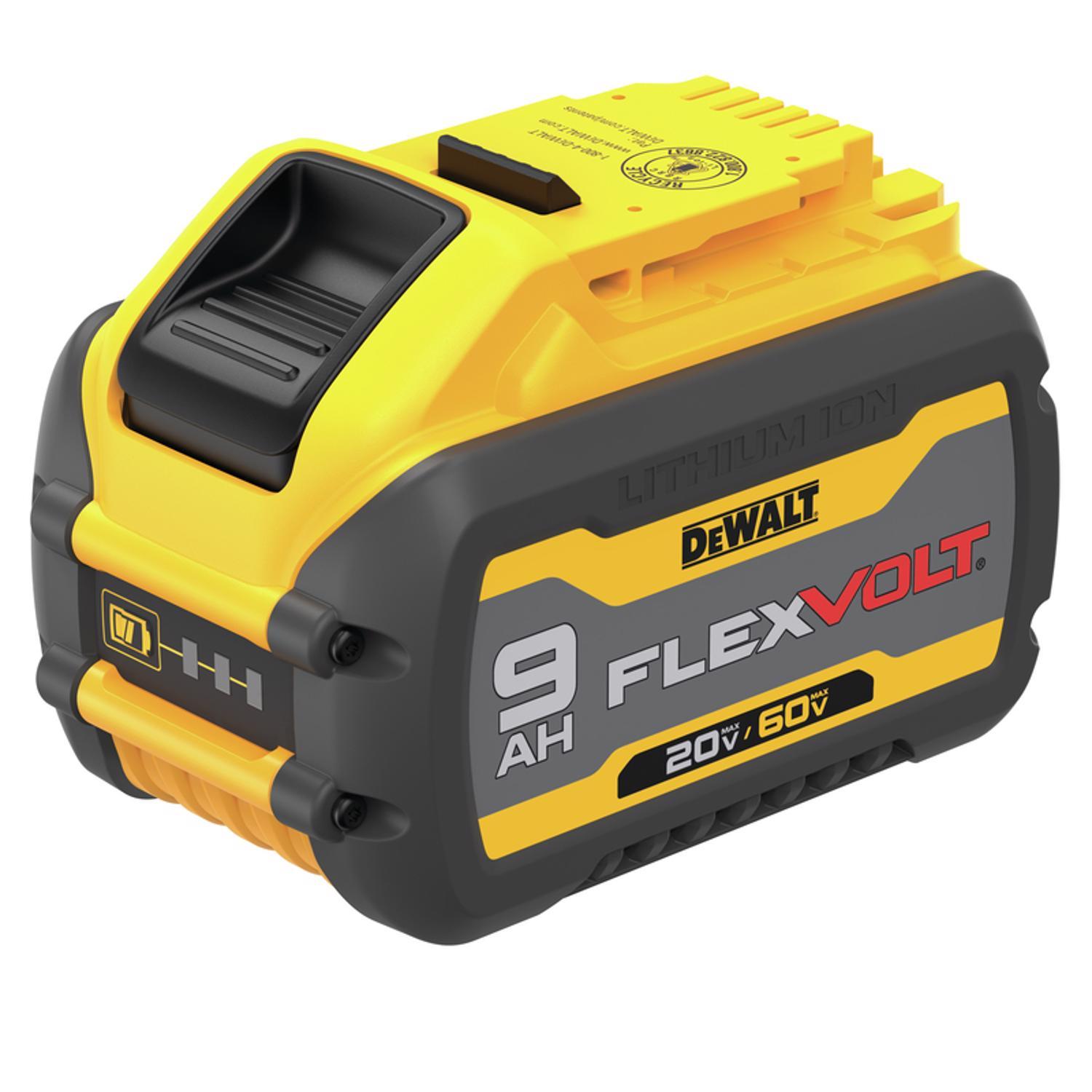 DeWalt 20V-60V MAX FLEXVOLT DCB609 9 Ah Lithium-Ion Battery 1 pc