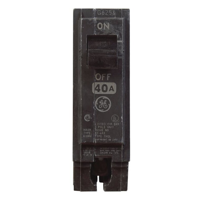 ABB Q-Line 40 amps Standard Single Pole Circuit Breaker