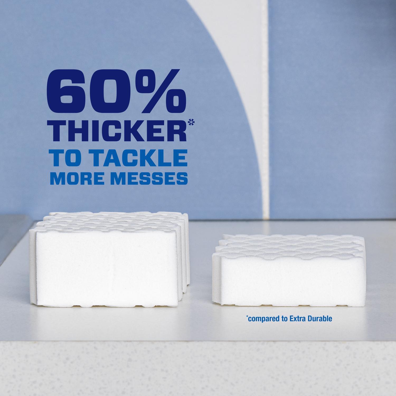 Mr. Clean Ultra Thick Eraser Heavy Duty Cleaning Pad For All Purpose 4.6 in. L 3 pk