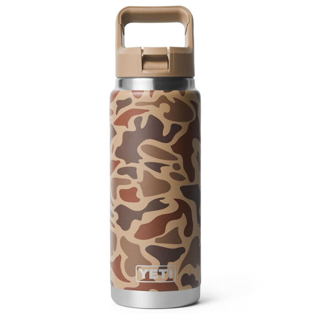 I/O YETI Rambler 26 oz Straw Bottle Wetlands Camo