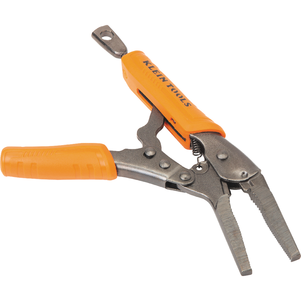 Klein Long Nose Locking Pliers, 6-in.