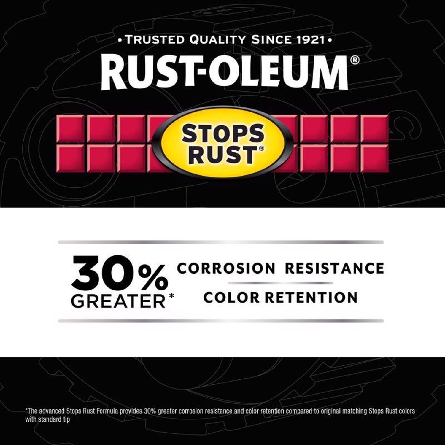 Rust-Oleum Stops Rust Flat Dark Gray Primer Spray 12 oz.