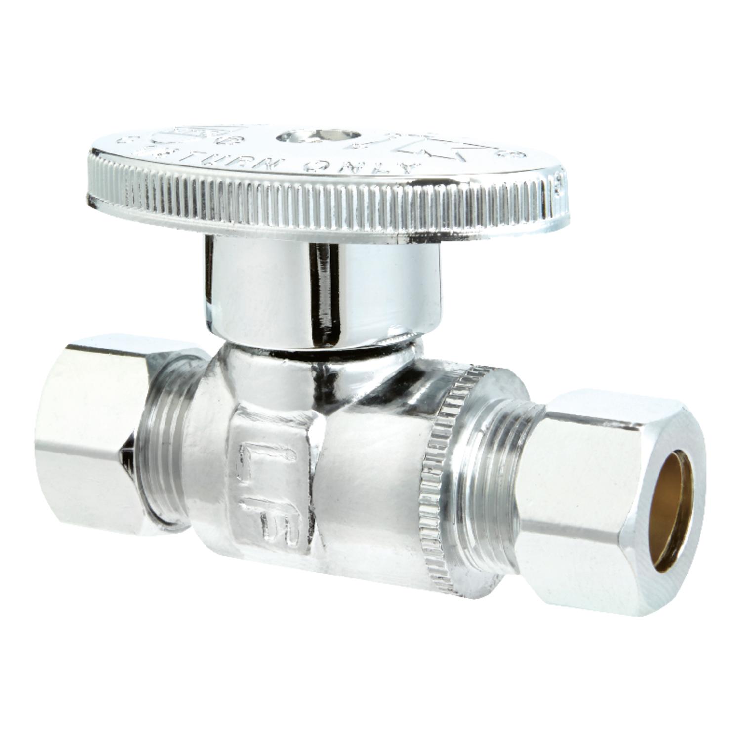 Ace Compression Compression Brass Straight Stop Valve