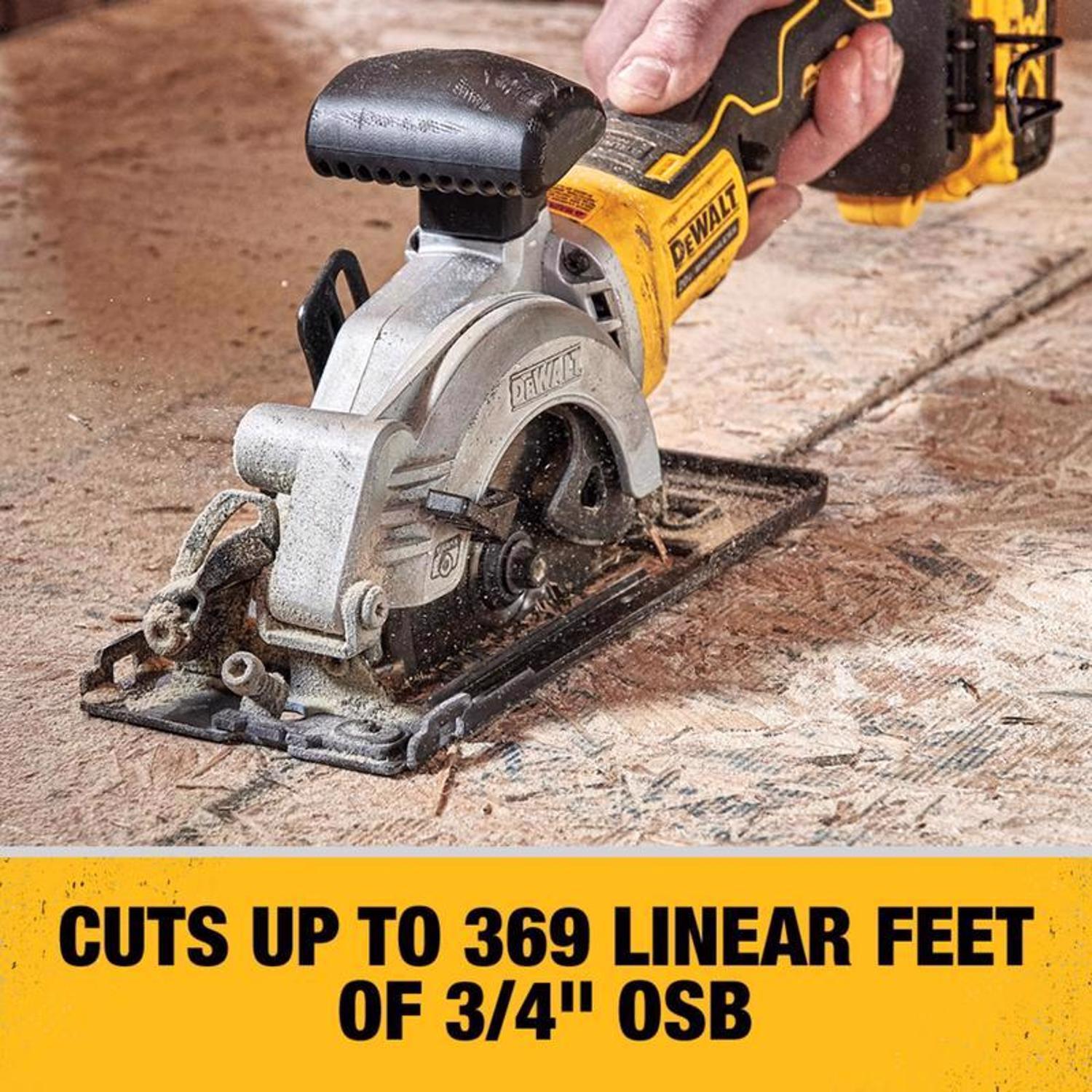 DeWalt 20V MAX ATOMIC 4-1/2 in. Cordless Brushless Compact Circular Saw Tool Only