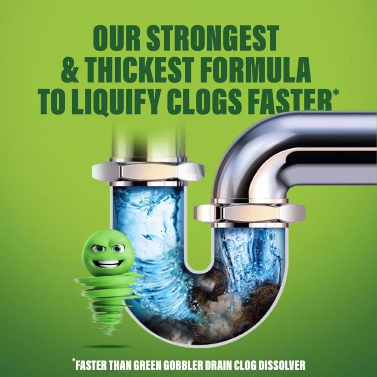 Green Gobbler Liquid Drain Clog Remover 1 gal