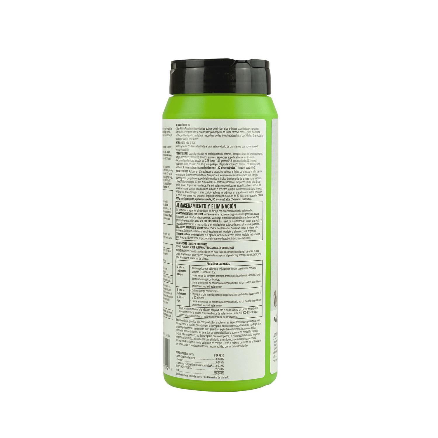 Safer Brand Critter Ridder Animal Repellent Granules For Most Animal Types 2 lb