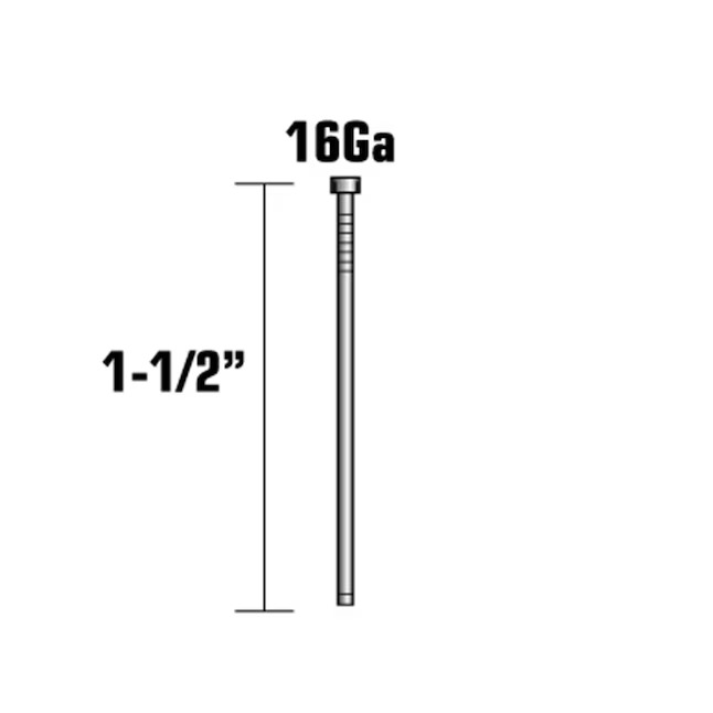 Metabo HPT (was Hitachi Power Tools) 1-1/2-in. 16-Gauge Finish Nail
