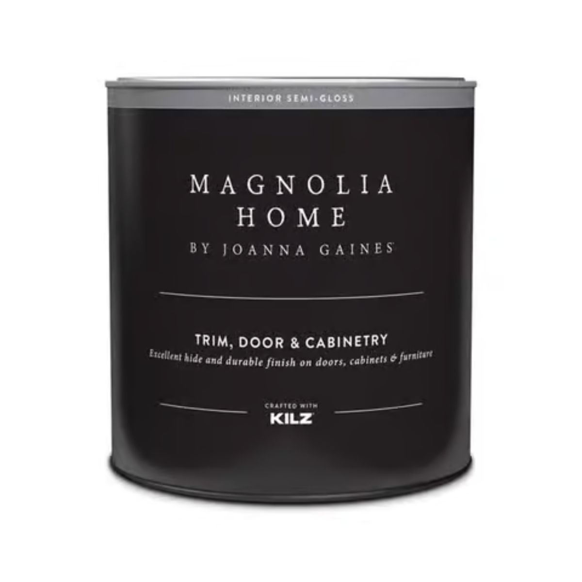Magnolia Home by Joanna Gaines KILZ Semi-Gloss Tintable Base 1 Cabinet and Trim Paint Interior 1 qt 