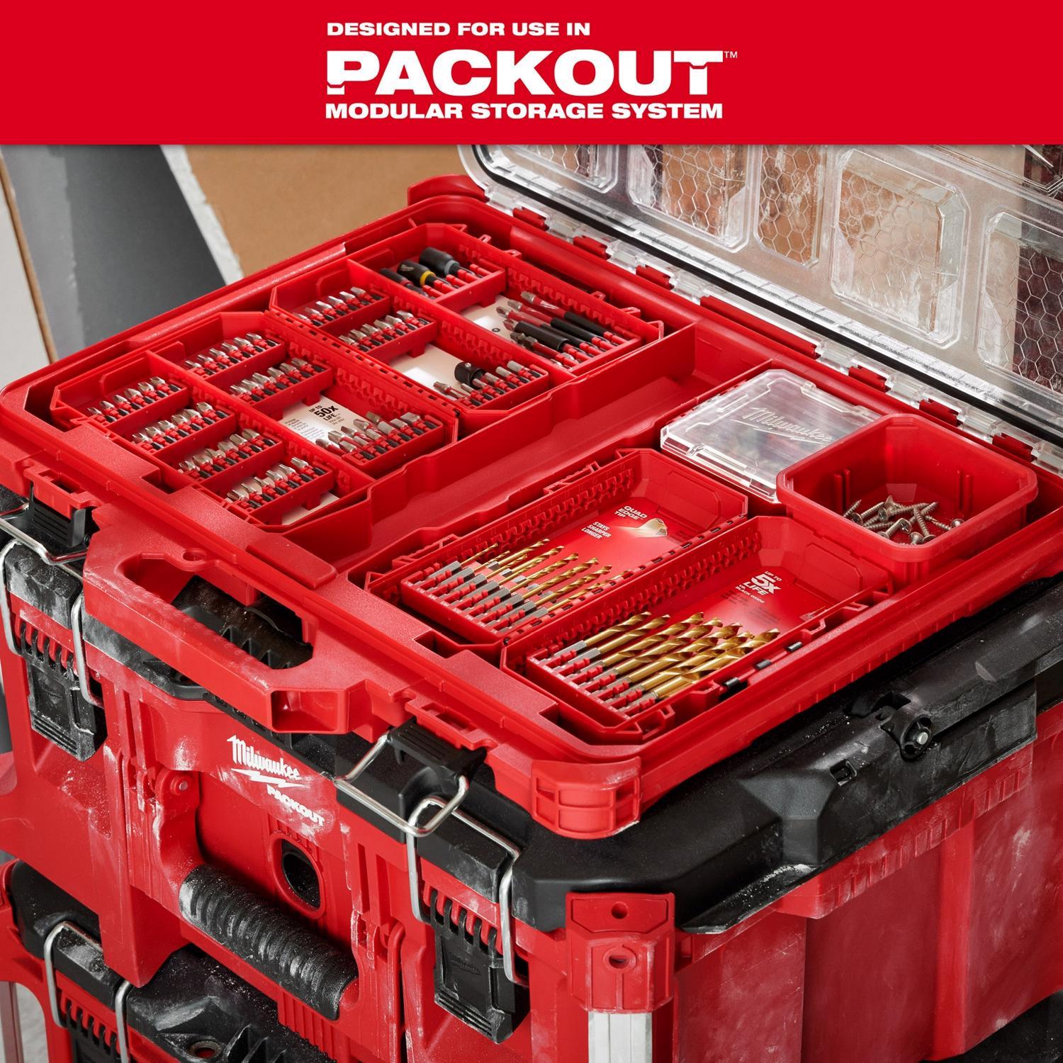Milwaukee Shockwave Impact Duty Driver Bit Set Alloy Steel 13 pc