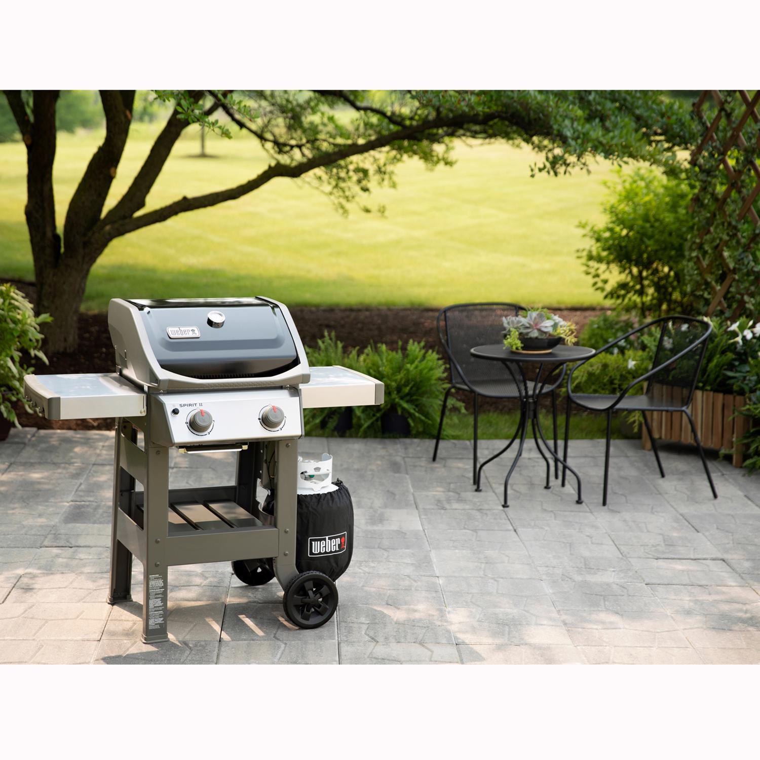 Weber Spirit II E-210 2 Burner Liquid Propane Grill Black